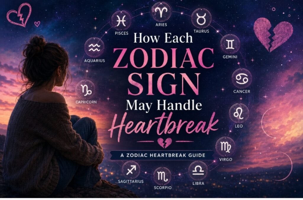 How Each Zodiac Sign May Handle Heartbreak